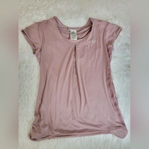 Adidas Womens Clima Cool Roland Garros Tennis Blush Pink Short Sleeve Tee M